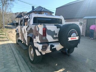 2009 Hummer H2 I Рестайлинг, белый, 5700000 рублей, вид 4