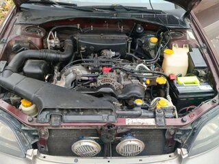 2000 Subaru Outback II, пурпурный, 300000 рублей, вид 4
