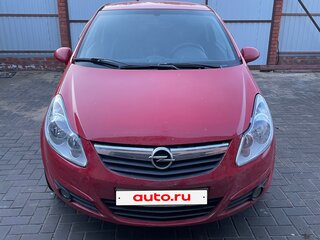 2007 Opel Corsa D, красный, 300000 рублей, вид 1