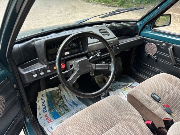 1999 Lada (ВАЗ) 1111 Ока КамАЗ, зелёный, 200000 рублей - вид 9
