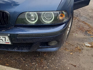 1998 BMW 5 серии 523i IV (E39), синий, 650000 рублей, вид 3