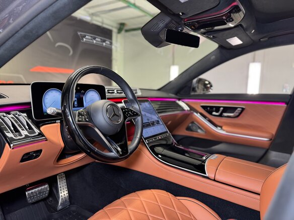 2020 Mercedes-Benz S-Класс 580 Long 4MATIC VII (W223), серый, 11390000 рублей - вид 25