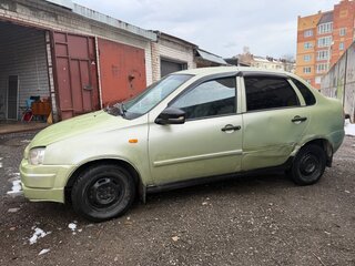 2006 Lada (ВАЗ) Kalina I, зелёный, 85000 рублей, вид 4