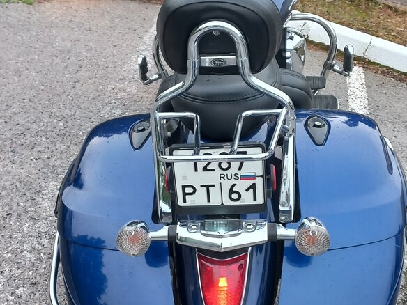 2013 Yamaha XVS1300, синий, 770000 рублей - вид 3