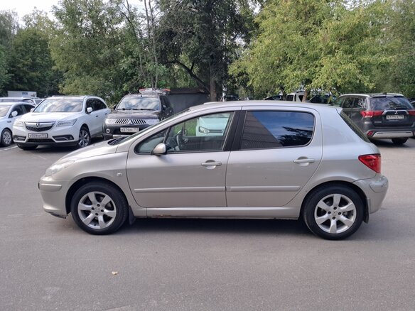 2007 Peugeot 307 I Рестайлинг, серый, 380000 рублей - вид 3