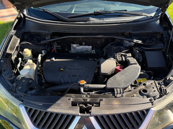 2008 Mitsubishi Outlander II, чёрный - вид 7