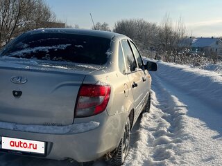 2014 Lada (ВАЗ) Granta I, серебристый, 320000 рублей, вид 5