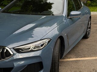 2021 BMW 8 серии Gran Coupe 840i xDrive II (G14/G15/G16), синий, 8100000 рублей, вид 4