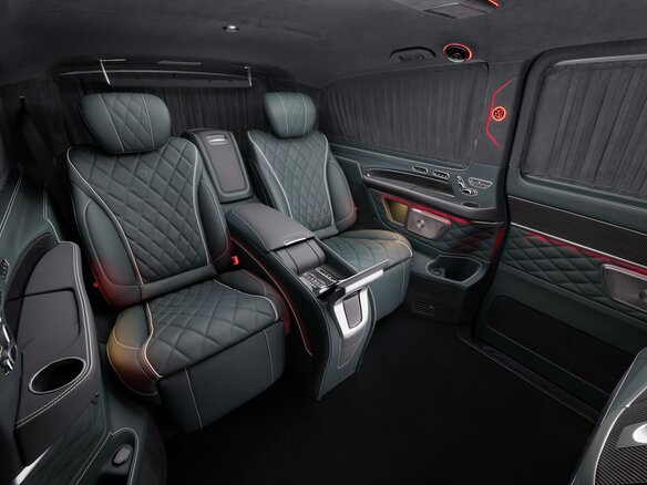 2026 Mercedes-Benz V-Класс Extra Long 300 d экстра длинный III (W447) Рестайлинг 2, чёрный, 41500000 рублей - вид 12