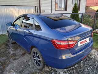 2016 Lada (ВАЗ) Vesta I, синий, 700000 рублей, вид 3