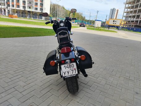 1992 Honda Steed 600, чёрный, 260000 рублей, вид 5