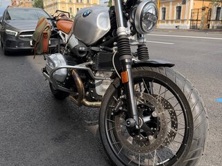 2020 BMW R Nine T Scrambler, серебристый, 1550000 рублей, вид 5