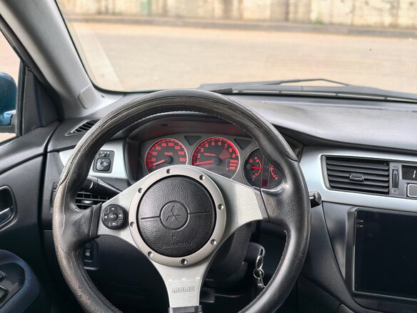 2007 Mitsubishi Lancer IX Рестайлинг, синий, 610000 рублей - вид 5