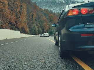 2009 Mitsubishi Lancer X, синий, 610000 рублей, вид 1