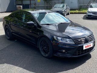 2012 Volkswagen Passat CC I Рестайлинг, чёрный, 950000 рублей, вид 3