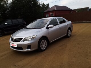 2012 Toyota Corolla X (E140, E150) Рестайлинг, серебристый, 970000 рублей, вид 1
