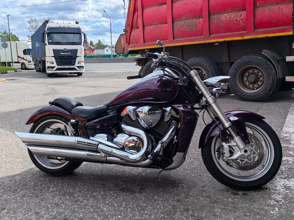 2007 Suzuki Boulevard M109R, фиолетовый, 950000 рублей - вид 16