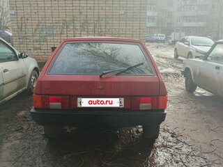 1995 Lada (ВАЗ) 2108, красный, 100000 рублей, вид 4