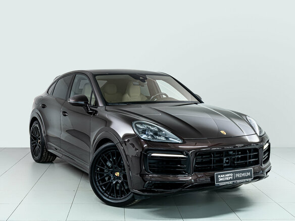 2021 Porsche Cayenne S Coupé III, коричневый, 8445000 рублей - вид 2