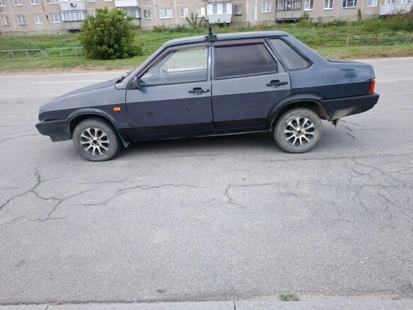 2001 Lada (ВАЗ) 21099, фиолетовый, 68000 рублей - вид 2