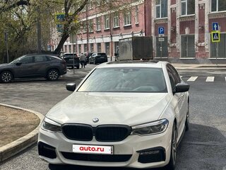 2018 BMW 5 серии 520d xDrive VII (G30/G31/G38), белый, 3650000 рублей, вид 2