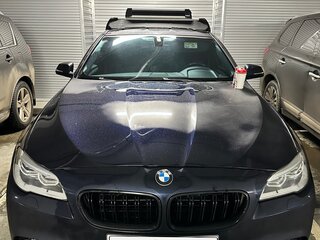 2014 BMW 5 серии 528i xDrive VI (F10/F11/F07) Рестайлинг, синий, 2100000 рублей, вид 3