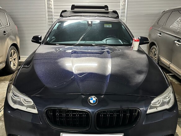 2014 BMW 5 серии 528i xDrive VI (F10/F11/F07) Рестайлинг, синий, 2100000 рублей - вид 2