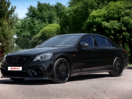 2014 Mercedes-Benz S-Класс AMG 63 AMG Long III (W222, C217), чёрный, 6500000 рублей, вид 1
