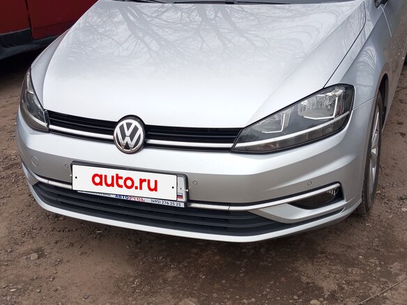 2019 Volkswagen Golf VII Рестайлинг, серый - вид 1