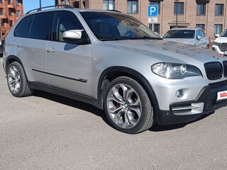 2007 BMW X5 48i II (E70), серебристый, 1450000 рублей, вид 4