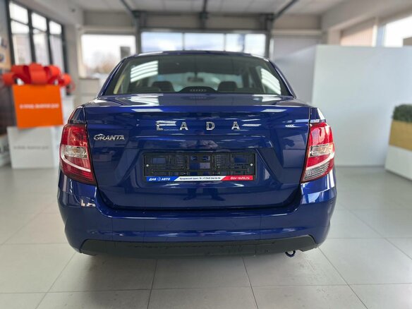 2026 Lada (ВАЗ) Granta I Рестайлинг, синий - вид 3