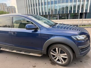 2014 Audi Q7 I (4L) Рестайлинг, синий, 1999999 рублей, вид 5