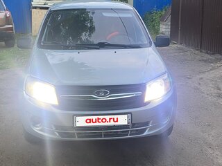 2012 Lada (ВАЗ) Granta I, серебристый, 295000 рублей, вид 2