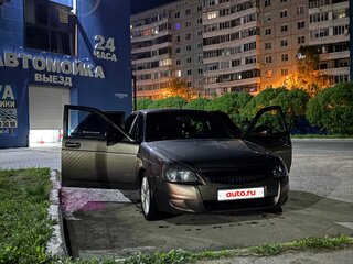 2017 Lada (ВАЗ) Priora I Рестайлинг, коричневый, 650000 рублей, вид 3