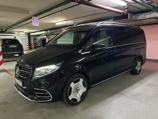2024 Mercedes-Benz V-Класс Long 300 d длинный III (W447) Рестайлинг 2, чёрный, 11000000 рублей, вид 2