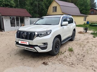 2019 Toyota Land Cruiser Prado 150 Series Рестайлинг 2, белый, 7300000 рублей, вид 5