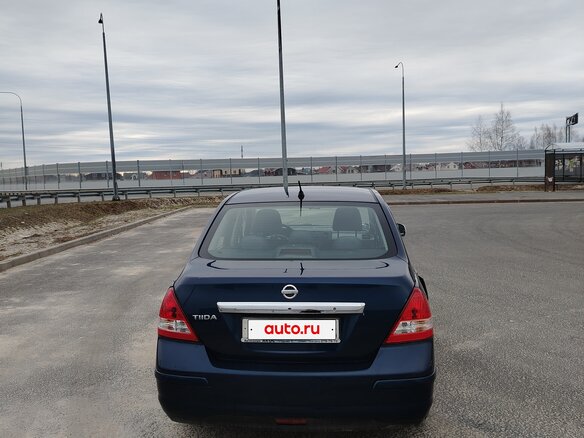 2008 Nissan Tiida I, синий - вид 10