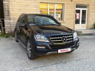 2010 Mercedes-Benz M-Класс 300 II (W164) Рестайлинг, синий, 1450000 рублей, вид 4