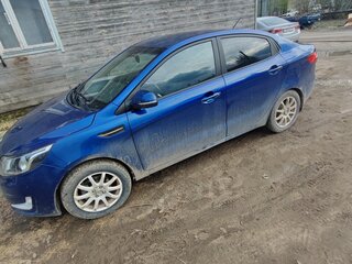 2011 Kia Rio 4-speed III, синий, 750000 рублей, вид 1