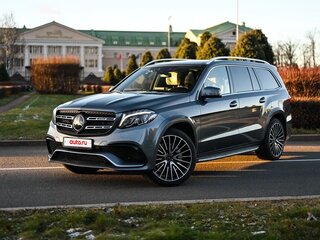 2017 Mercedes-Benz GLS AMG 63 AMG I (X166), серебристый, 4200000 рублей, вид 1