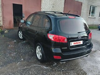2007 Hyundai Santa Fe II, чёрный, 950000 рублей, вид 3