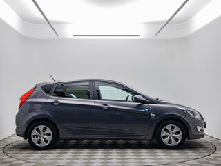 2016 Hyundai Solaris I Рестайлинг, серый, 943000 рублей, вид 4