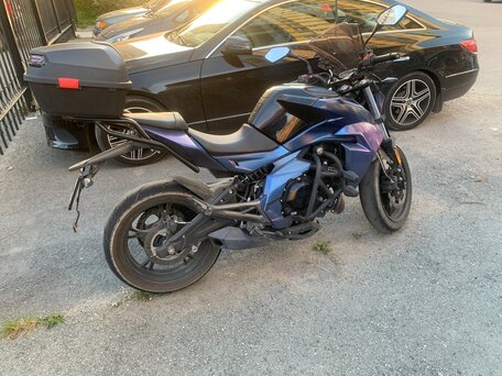 2020 CFMoto 400NK, синий, 325000 рублей, вид 3