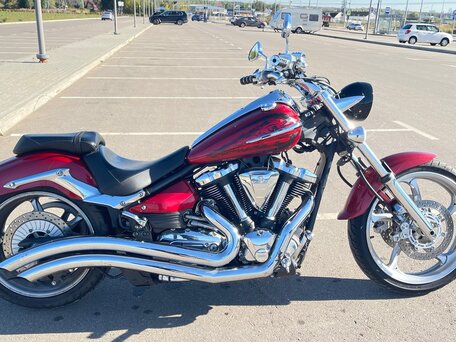 2009 Yamaha XV 1900, красный, 799000 рублей, вид 5