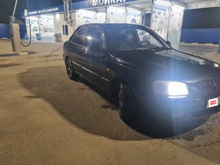 2008 Hyundai Accent ТагАЗ II, чёрный, 335000 рублей, вид 2