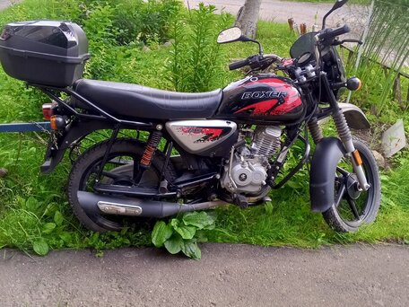 2024 Bajaj Boxer BM 125, чёрный, 100000 рублей, вид 1