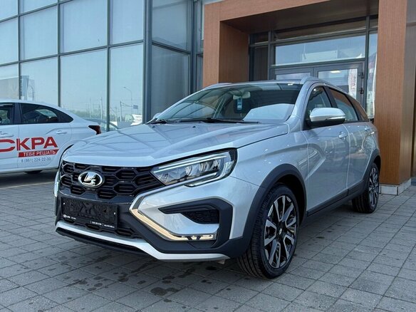 2026 Lada (ВАЗ) Vesta SW Cross I Рестайлинг (NG), серебристый, 2118000 рублей