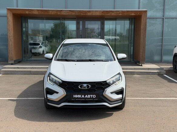 2023 Lada (ВАЗ) Vesta Cross I Рестайлинг (NG), белый - вид 1