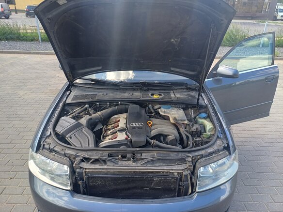 2003 Audi A4 II (B6), серый, 450000 рублей - вид 6