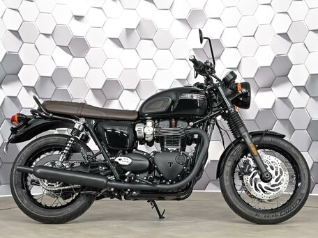 2023 Triumph Bonneville T120, чёрный, 1177000 рублей, вид 3